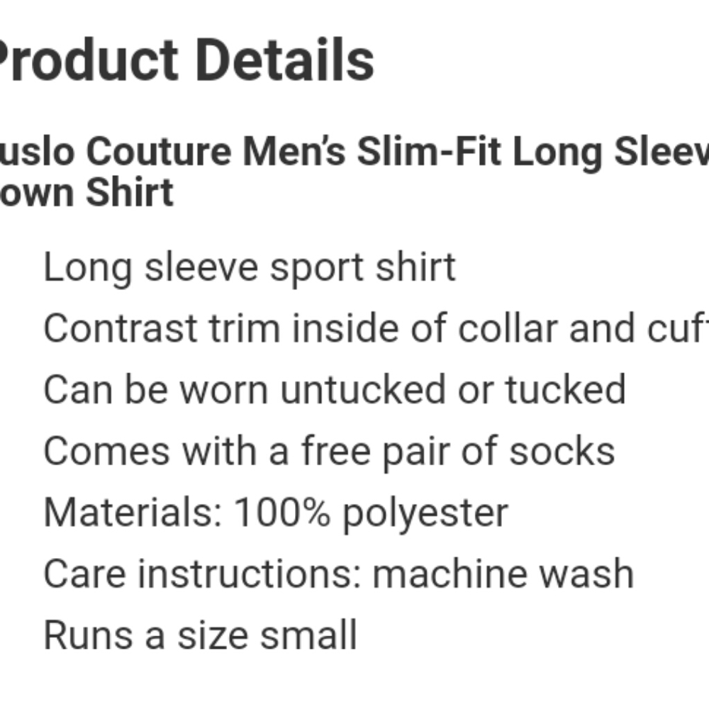 Suslo long sleeve slim fit dress shirt - Picture 5 of 7